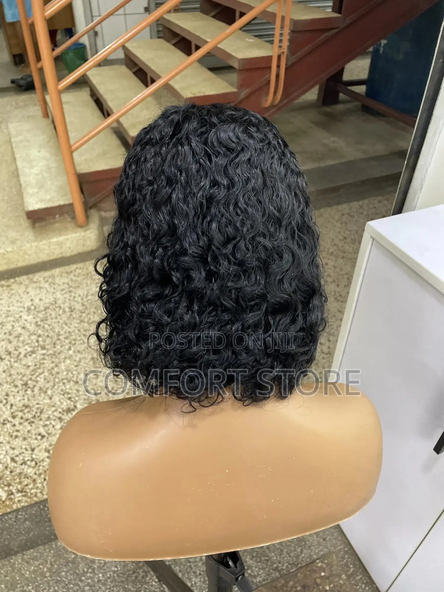 4*4 Pixie Curly Black