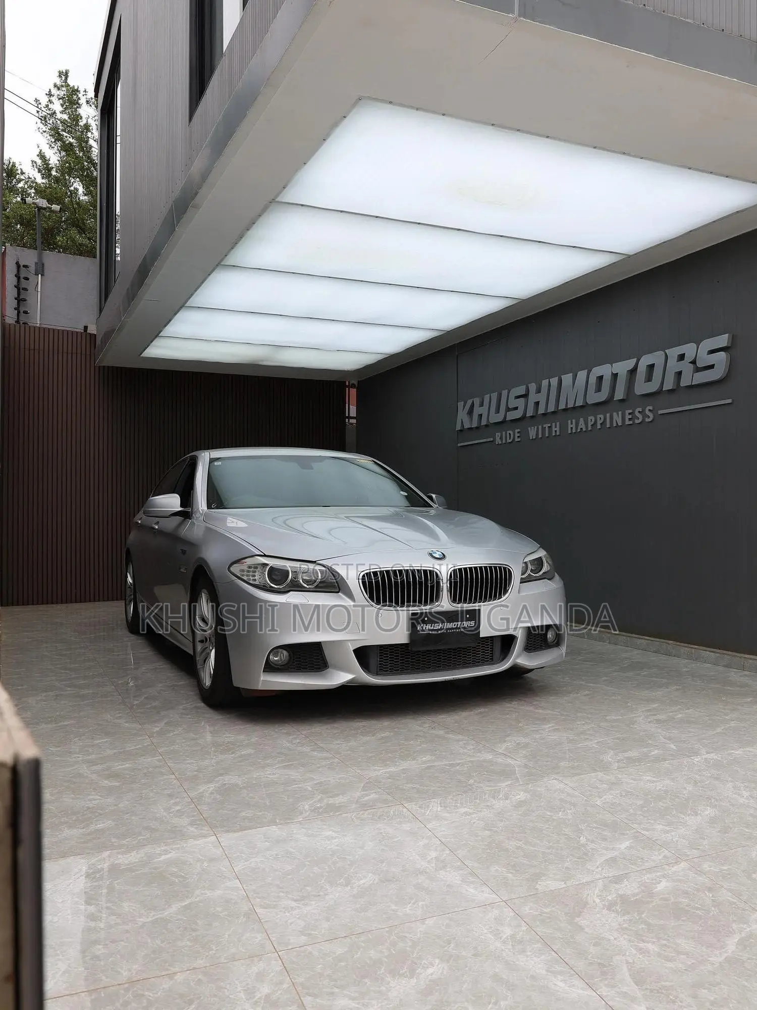 BMW 5 Series 2013 Silver