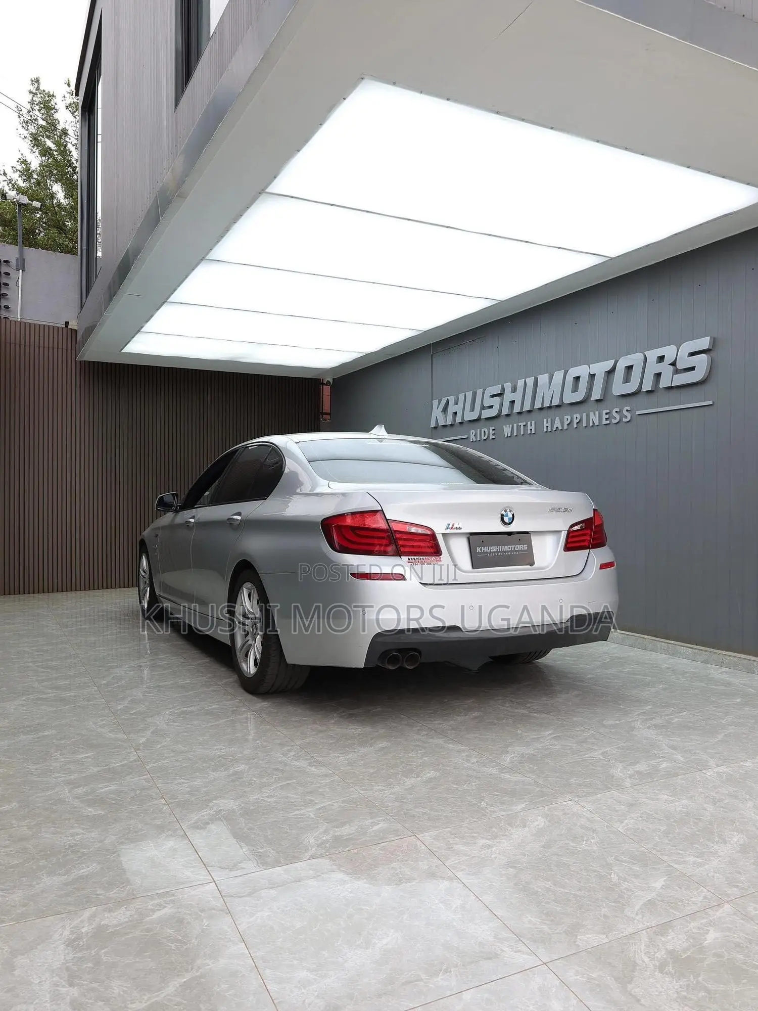BMW 5 Series 2013 Silver
