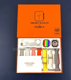 Ultra 9 Smart Watch - 7 Bands in 1