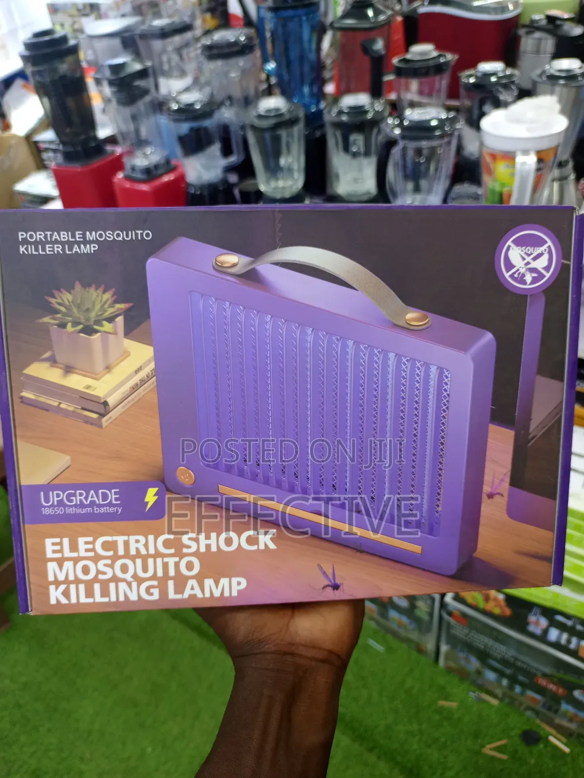 Portable Electric Shock Mosquito Killer Lamp.