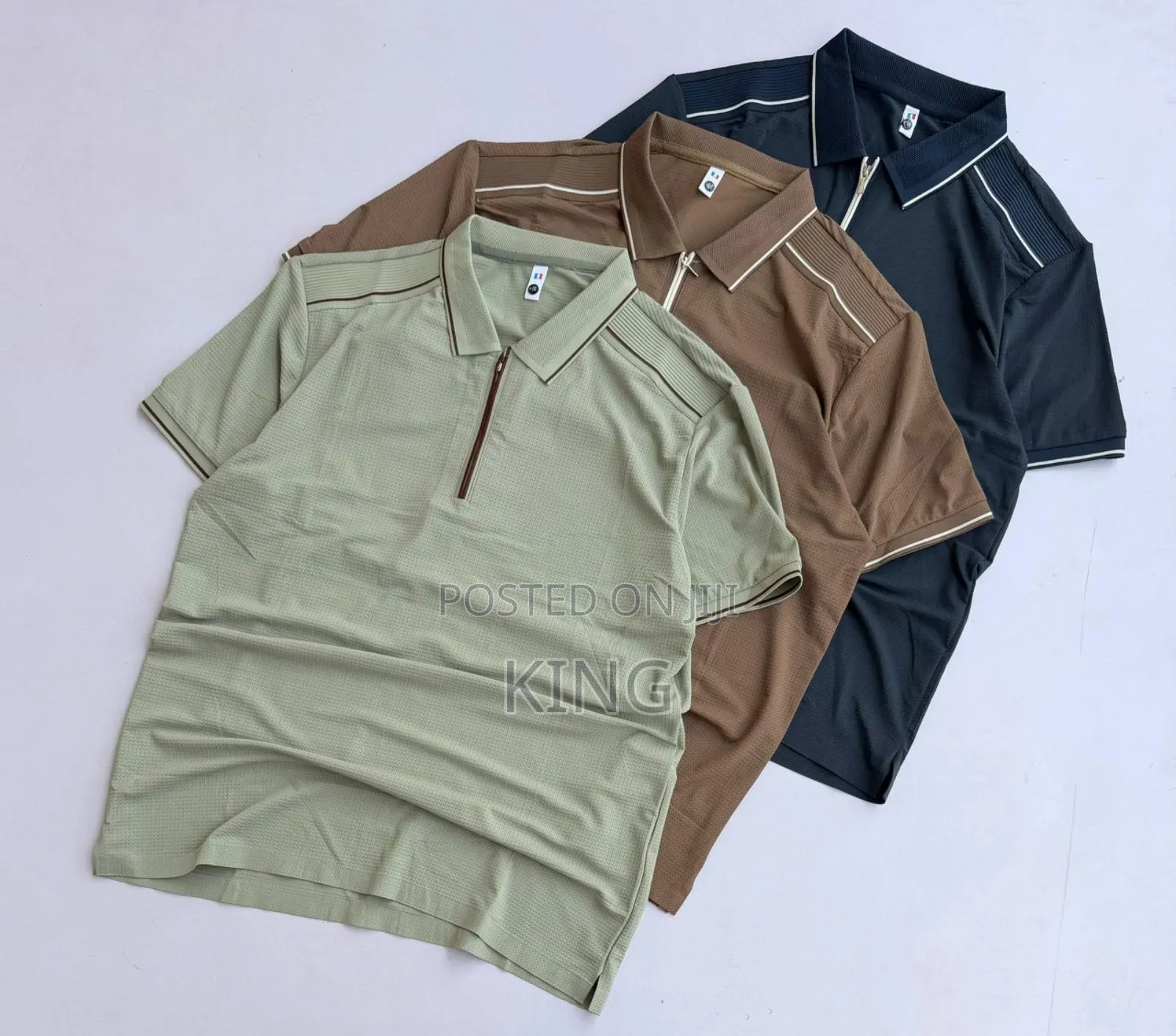 Crystal Plain Polo T-Shirts