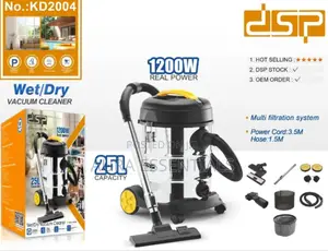 DSP Wet and Dry Vacuum Cleaner, Model Kd2004