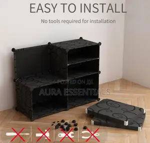 4 Tier Shoe Rack Organizer Storage Stackable