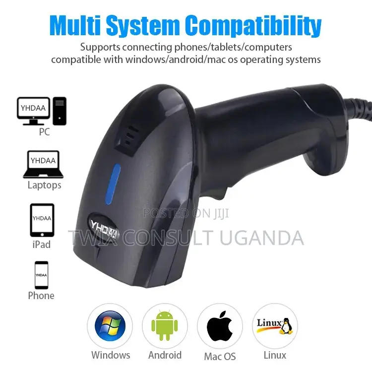 Yhd-1100d 2d Wired Barcode Scanner