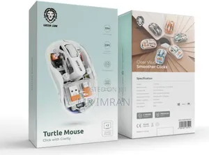 Wireless Green Lion Turtle Mouse