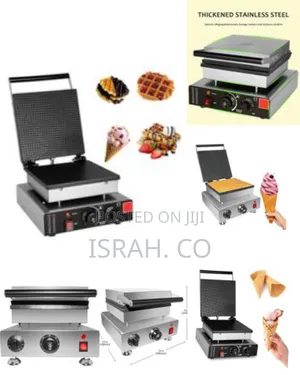 Commercial Nonstick Mold Baking Egg Roll Waffle Cone Maker