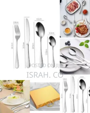 Silverware Cutlery Set for 6 Stainless Steel With Portable Storage