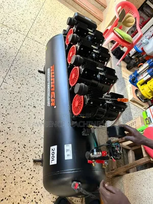 Air Compressor 200l Silent 4 Piston