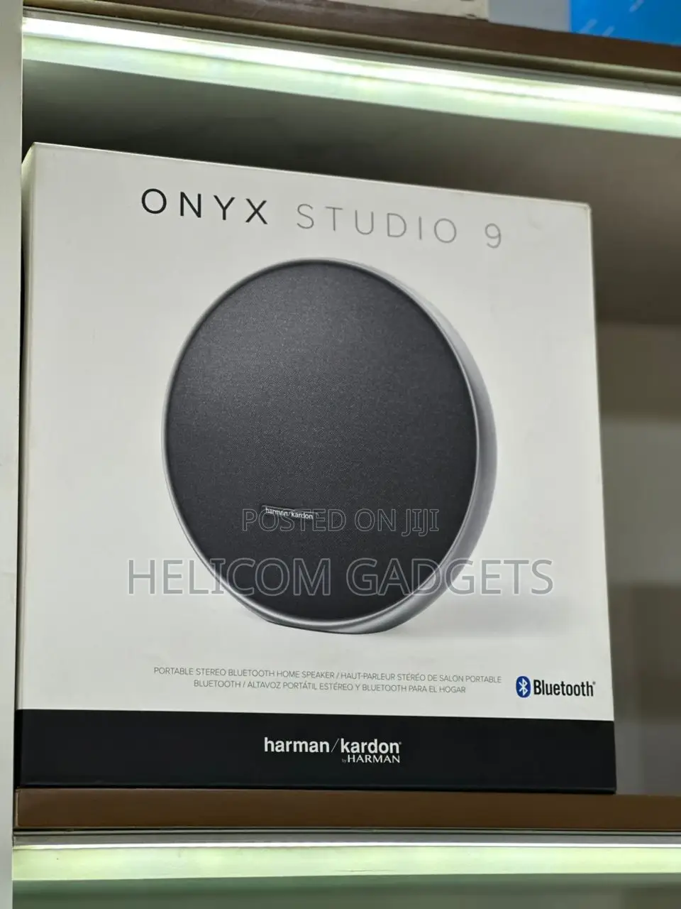 Harman Kardon Onyx Studio 9 Portable Bluetooth Speaker.