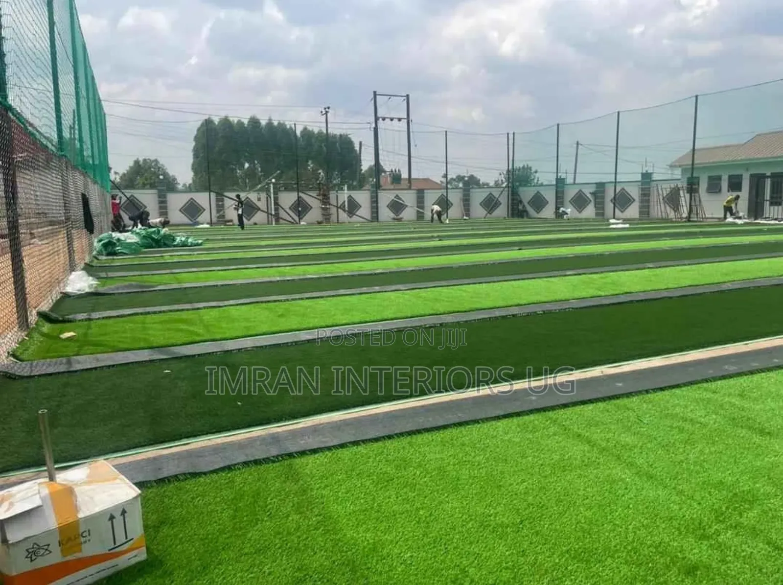 Artificial Grass Carpets Used in Football Soccer Pitch