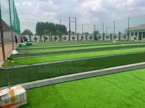 Artificial Grass Carpets Used in Football Soccer Pitch