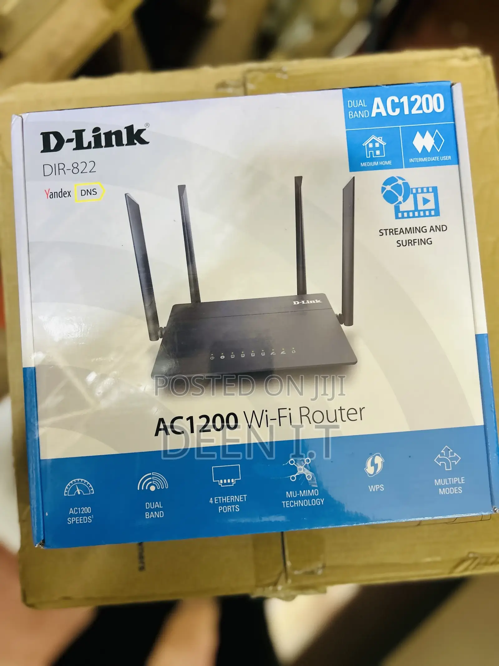 Dlink Dir-822 Dual Band Ac1200 Router