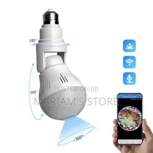 Wifi Camera Bulb Lamp Wireless 1080p Full Hd 360 Degrees