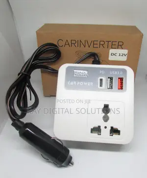 200w Car Power Inverter With 2 Usb Ports