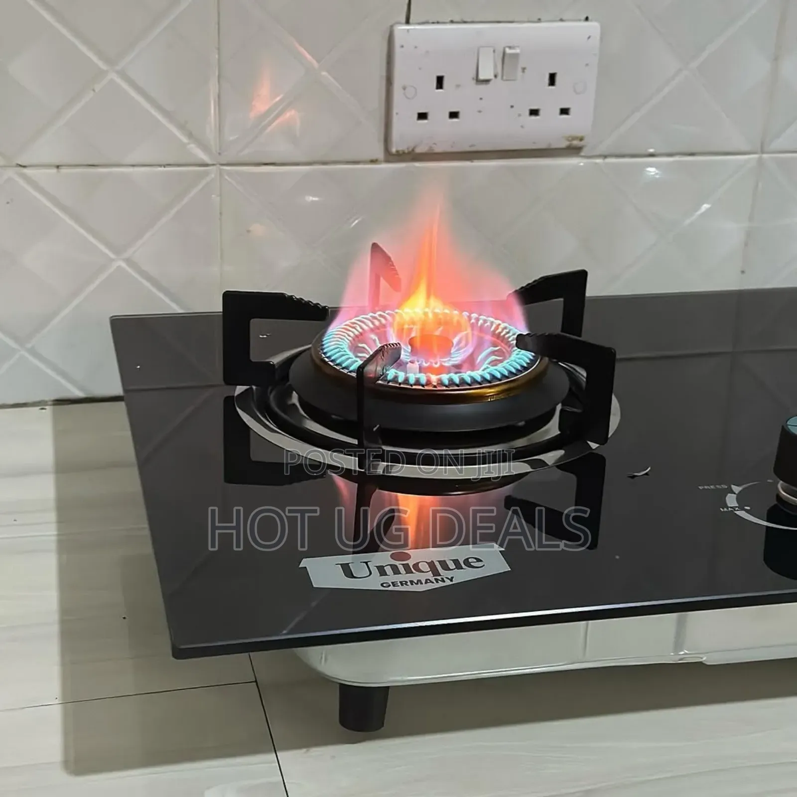 Happy Home Double Inbuilt Hob Gas Stove With Auto Ignition