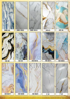 PVC Marble Stickers