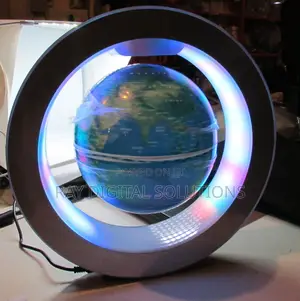 6 Inch Round Shape Magnetic Floating Levitation Rotating Globe