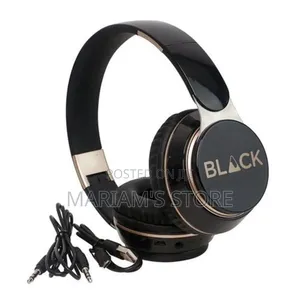 Black Bass Head 2 Wireless Foldable Bluetooth Headphone
