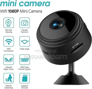 Spy Hidden Camera With Audio/Video. 1080p Hd Wifi Camera