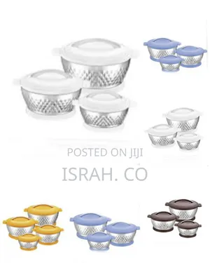 3 PCS Insulated Hot Pot Dishes Food Warmer Casseroles