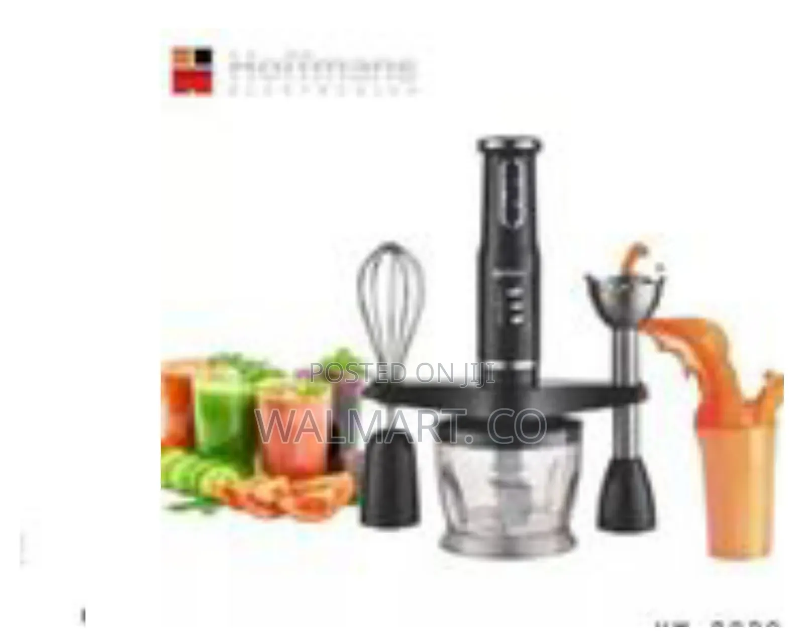 Hoffman's 5 in 1 Hand Blender Set Multicolor