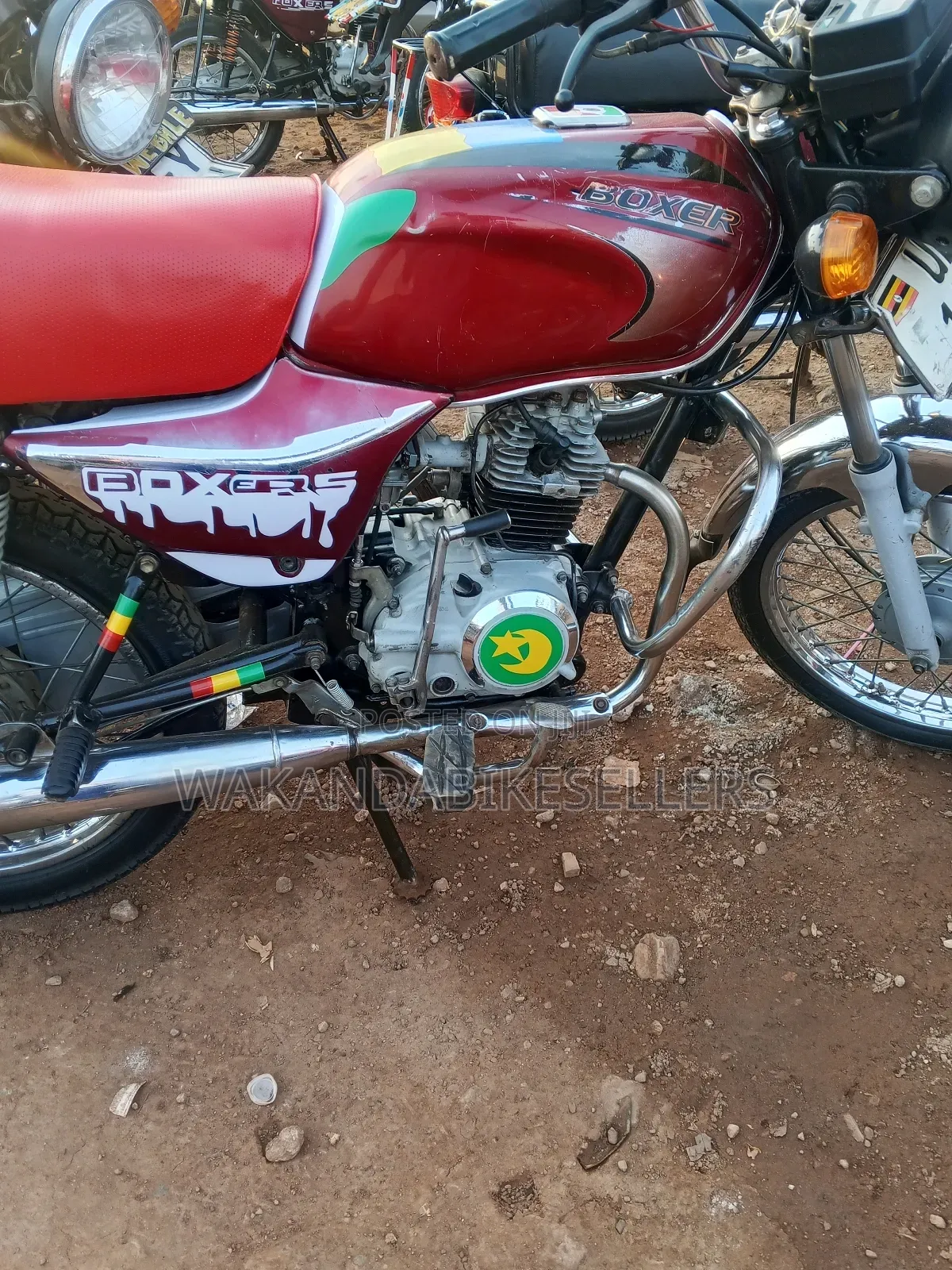 Bajaj Boxer 100 2021 Red