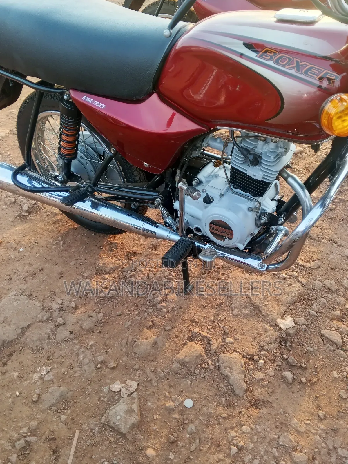 Bajaj Boxer 100 2024 Red