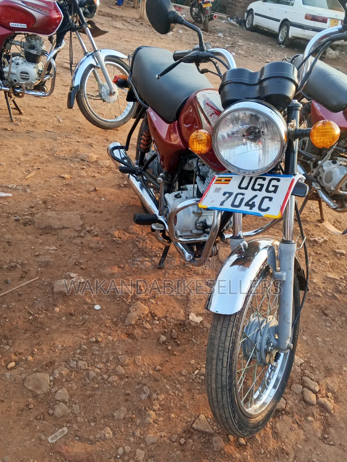 Bajaj Boxer 100 2024 Red