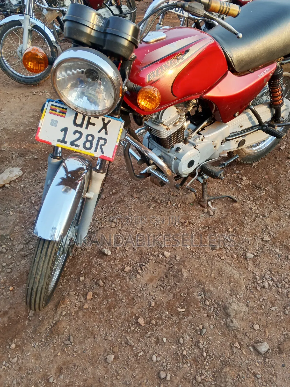 Bajaj Boxer 100 2023 Red