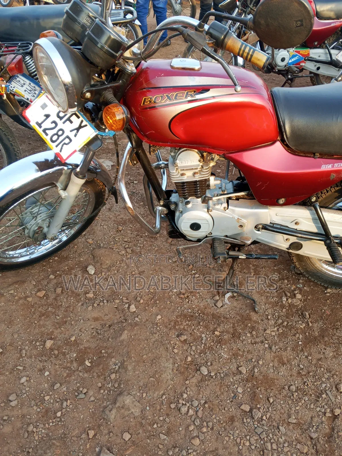 Bajaj Boxer 100 2023 Red