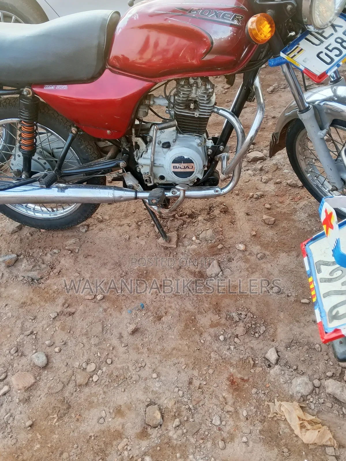 Bajaj Boxer 100 2021 Red