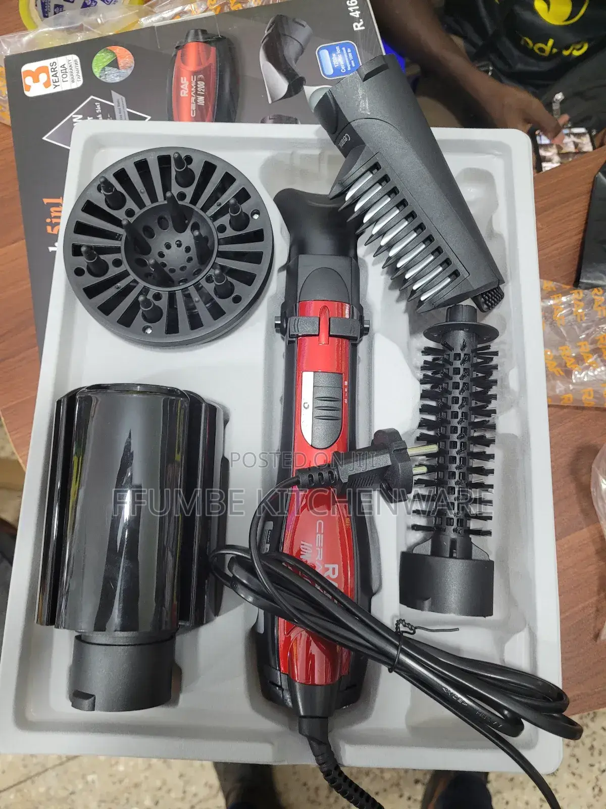 Hair Straightener Set 5 in 1
