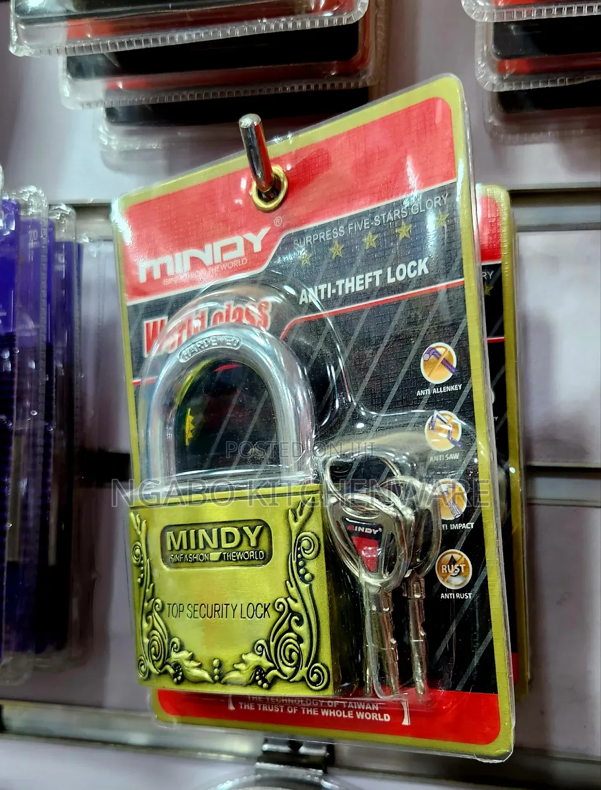 Padlock for Anti-Theft