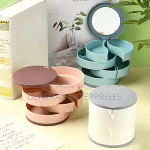 360-degree Rotating 4-layer Box