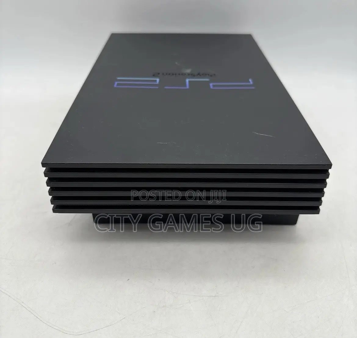 Playstation 2 Ps2 Fat Black Game Console With Controllers
