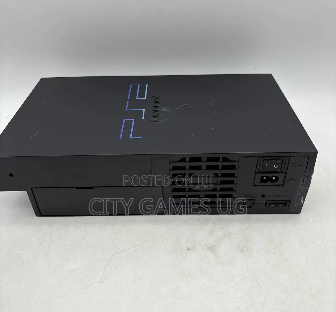 Playstation 2 Ps2 Fat Black Game Console With Controllers