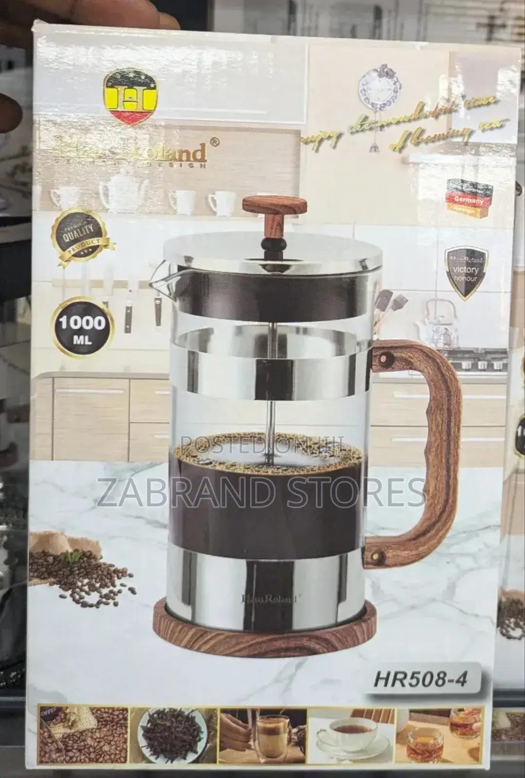 3in1 French Press Coffee Plunger