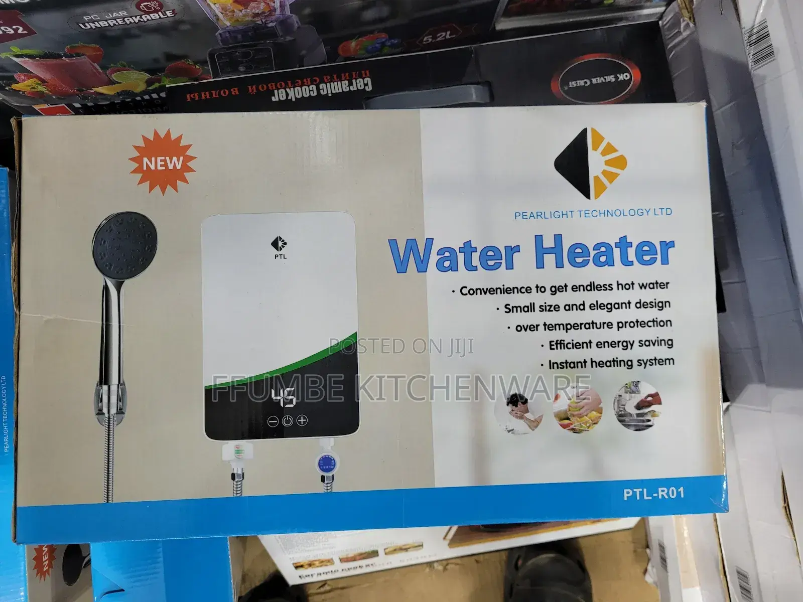 Instant Water Heater Pearl Light