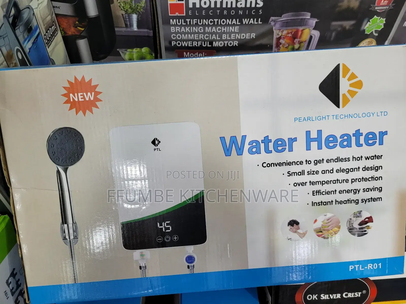 Instant Water Heater Pearl Light