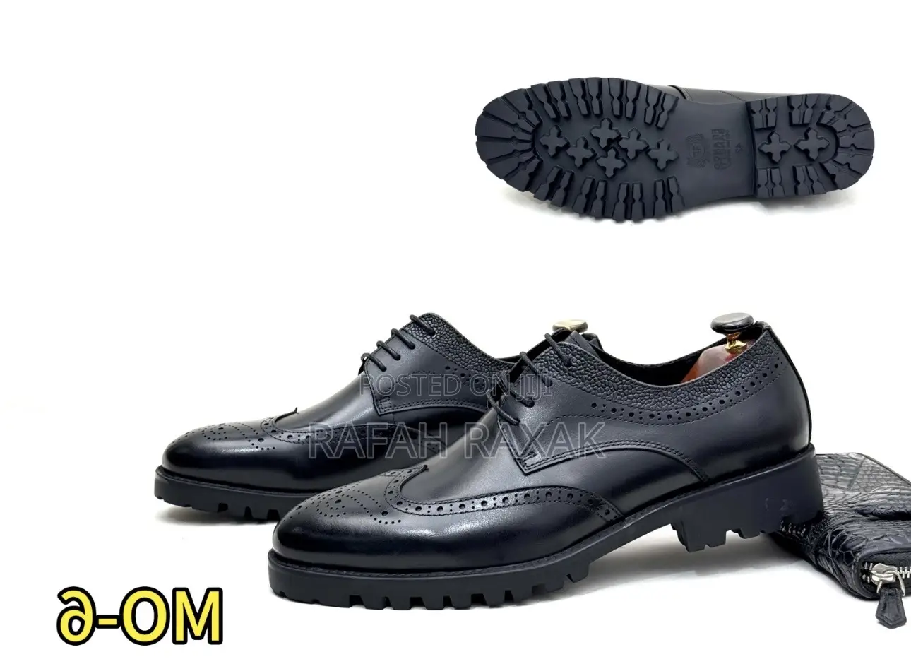Men’S Classic Clarks Oxford Formal Leather Shoes