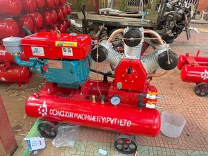 Diesel Air Compressor With Water Cooled Engine