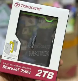 2tb Portable Hard Drive -Transcend