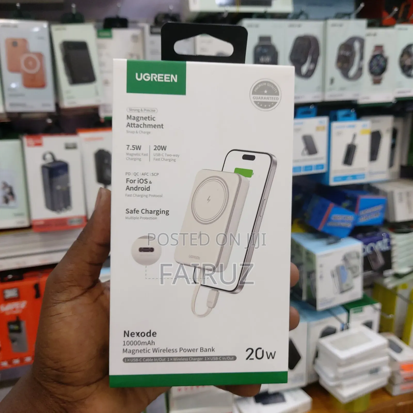 Urgreen Magsafe Wireless Power Bank 10000mah