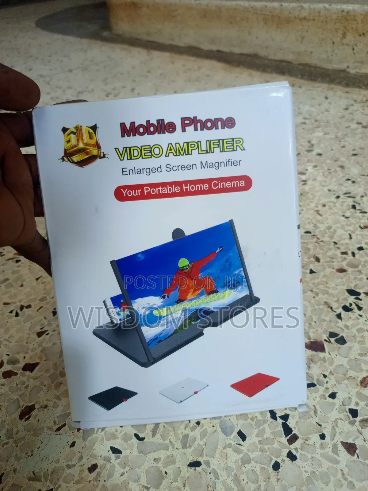 Mobile Phone Video Amplifier Enlarged Screen Magnifier