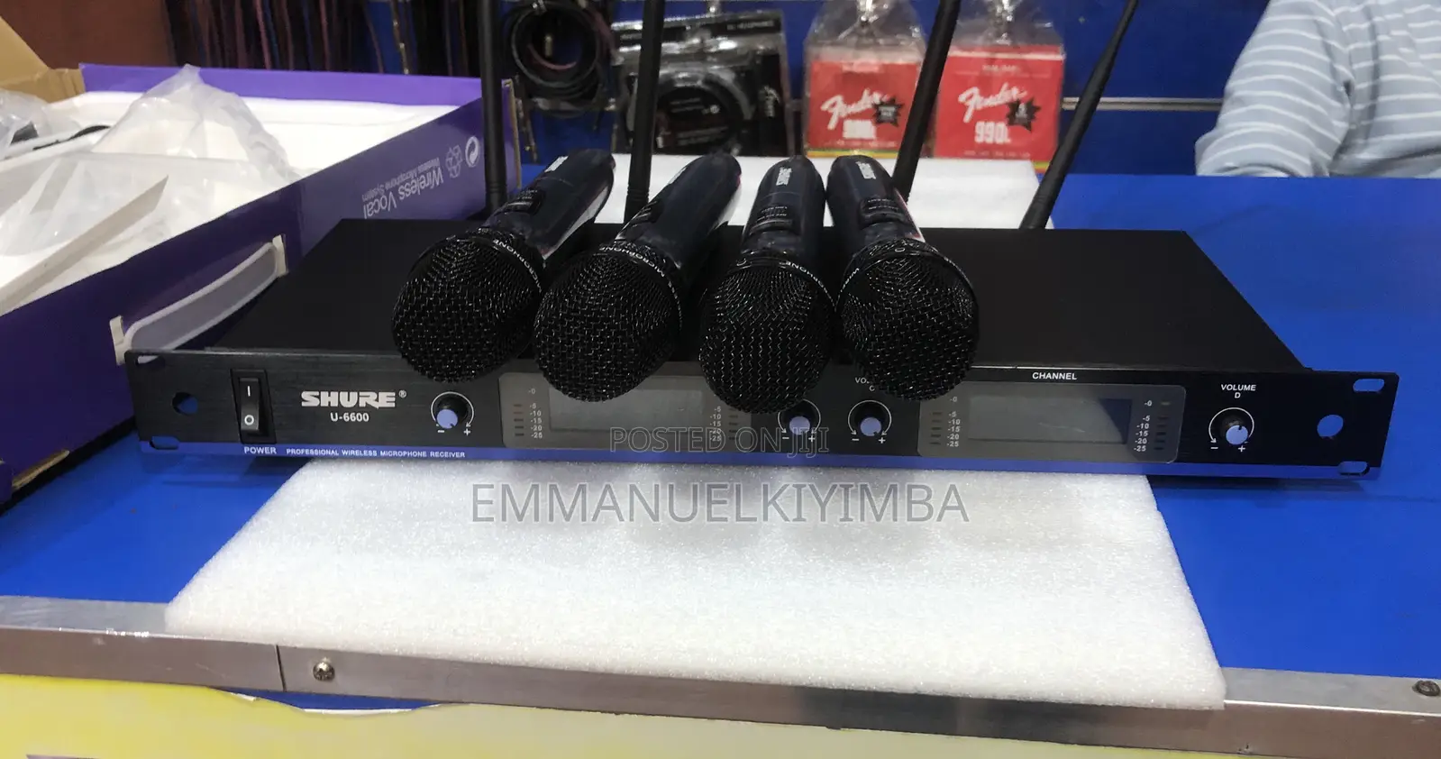 Shure 4channel Microphone