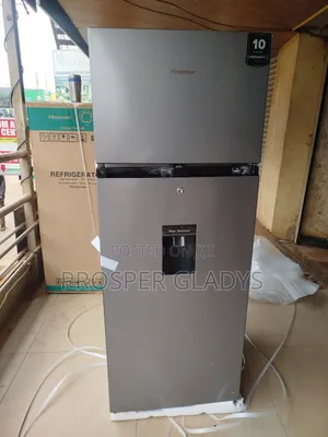 270 Litres Hisense Refrigerator Double Door With a Dispenser.
