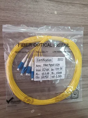 Fiber Pigtail Lszh Lc/Upc Sm 1.5m