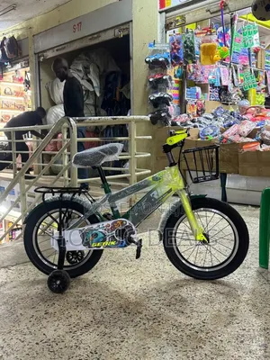 16 Inch Kids Bicycle With Lighting Training Wheels ( 5 - 8 Years)