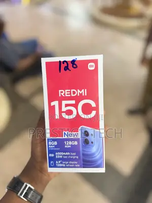 New Xiaomi Redmi 15C 4G 128 GB Black